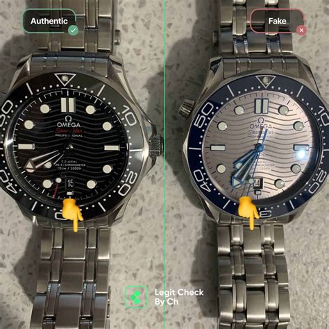 pacific bay watch fake|Omega Seamaster (real or fake) .